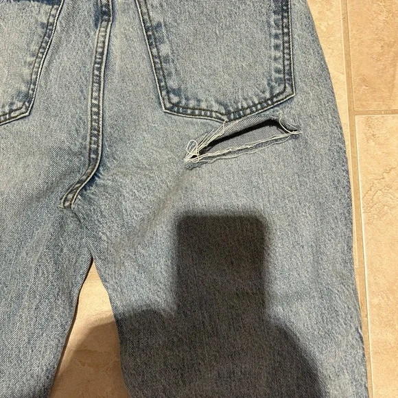 REVICE Light Blue Straight Leg Jeans - Picture 7 of 7